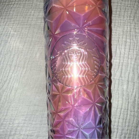 Starbucks Wicked Glinda Prism Iridescent Tumbler 2024 with Straw - Picture 5 of 14